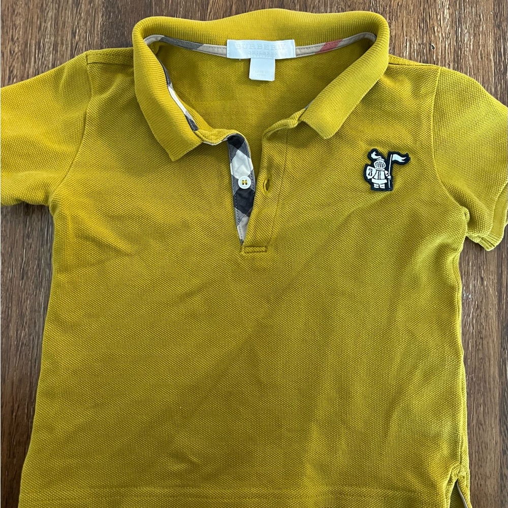 Burberry boy polo shirt